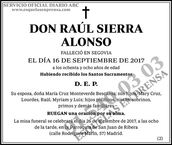 Raúl Sierra Alonso
